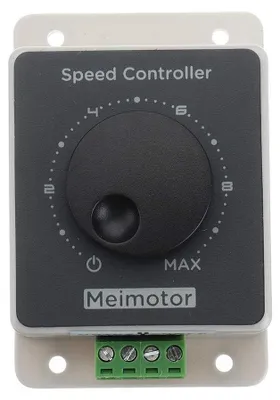 PWM DC Motor Drehzahlregler 10A 12-48V mit Gehäuse