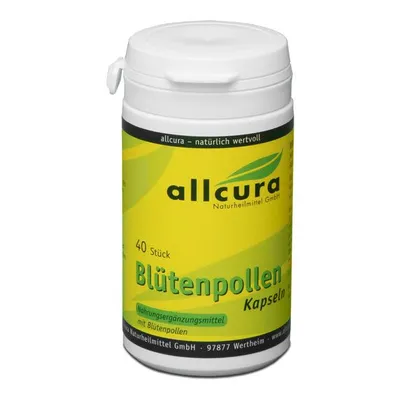 Produktbild von allcura Blütenpollen, Kapseln, 40 Stück