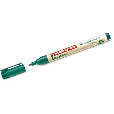 Zdjęcie produktu dla edding 25 EcoLine marker permanentny zielony
