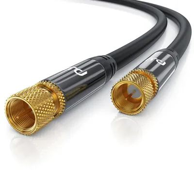 Produktbild von CSL - 15m SAT Kabel 8k 4k HDTV 135dB - Premium SAT Koaxialkabel Satellitenkabel F Stecker - TV HDTV Radio DVB-T DVB-C DVB-S DVB-S2 - Abschirmmaß 135db 75 Ohm