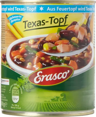 Produktbild von Erasco Texastopf 800g