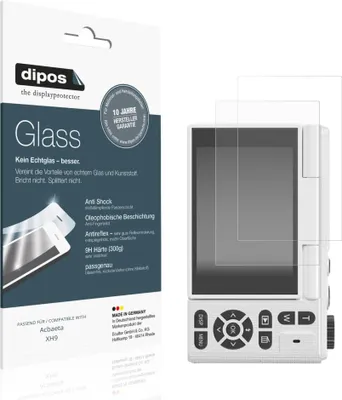 Produktbild von 2x Schutzfolie für Acbaeta XH9 matt - Anti-Shock 9H Folie dipos Glass Kunststoffglas