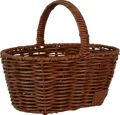 Produktbild von UNUS® Einkaufskorb in Rattan-Optik, Ideal für Kinder, Braun