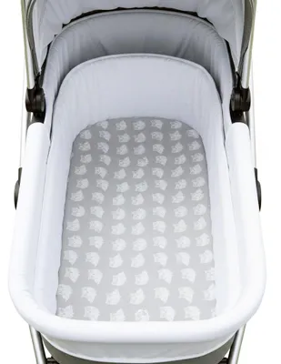Produktbild von BabyUniverse Spannbettlaken mit Gummizug 80x38cm Baumwolle