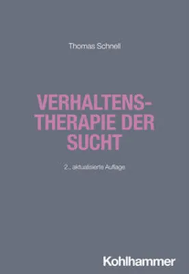 Produktbild von Verhaltenstherapie der Sucht