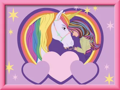 Image de CreArt, Peinture par numéros Enfants Unicorn Academy - Sophia & Wildstar