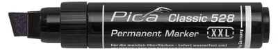 Imagen del producto de Rotulador permanente Pica, punta cónica de 4-12 mm, color