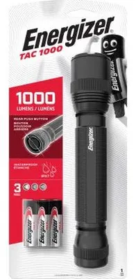 Productafbeelding van Energizer tactische LED-zaklamp, LED-Lenser TAC 1000, inclusief 3x AA Mignon-batterijen