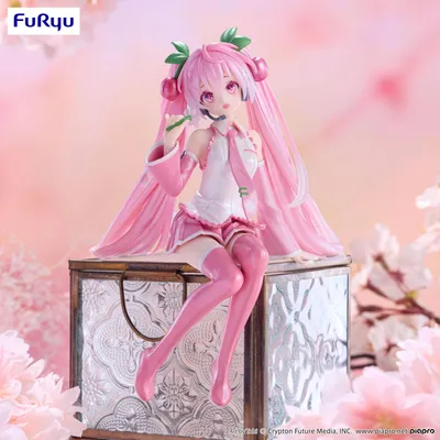Immagine prodotto di Figurka PVC Hatsune Miku Noodle Stopper Sakura Miku 2024 15 cm Pearl Ver.