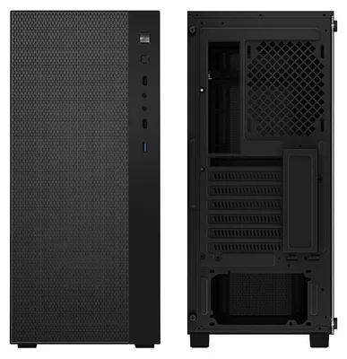 Obrázek produktu pro DeepCool Matrexx 55 Mesh ADD-RGB 4F, Midi Tower, PC, Černá, ATX, EATX, Micro ATX, Mini-ITX, ABS (akrylonitril-butadien-styren), SPCC, Temperované sklo, Hraní