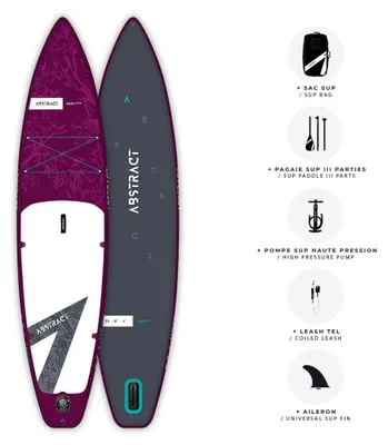 Image de Abstract Stand Up Paddle gonflable 11'6(jusqu'à 140kg) - Saku Saphir 11'6