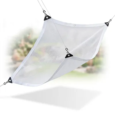 Image de Ademend store solaire - Filet d'ombrage coupe-vent, protection 50 %