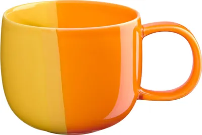 Produktbild von Henkelbecher, orange smoothie