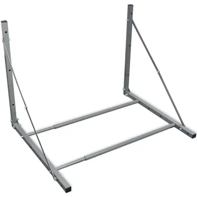 Produktbild von vidaXL Reifenregal Silbern Stahl