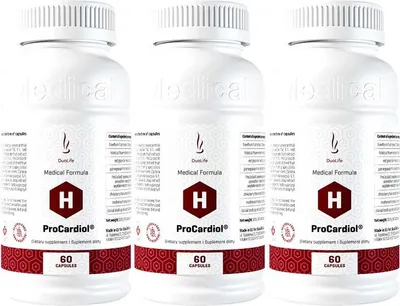Produktbild von Duolife Medical Formula Procardiol Weißdorn-Kapseln 60 Stück.