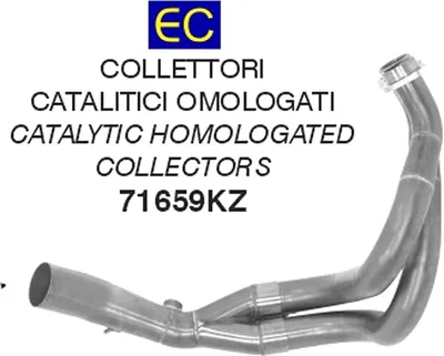 Immagine prodotto di Collettore di scarico catalitico ARROW per Kawasaki