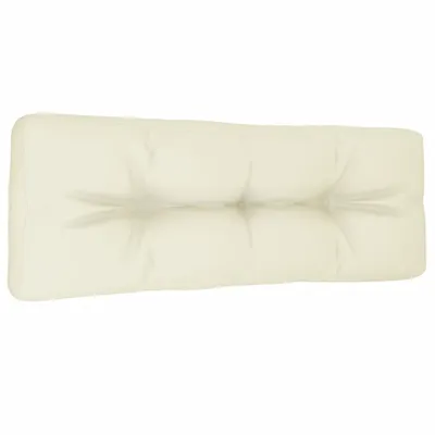 Immagine prodotto di vidaXL Cuscino Pallet crema 120x40x12 cm tessuto