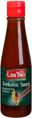 Produktbild von Lien Ying Tonkatsu Sauce 200 Ml Glas Vegan Lactosefrei Würzig-süß