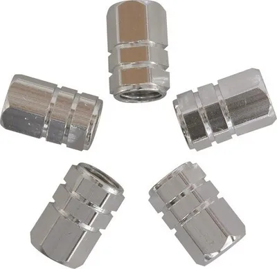 Produktbild von 5x CARPOINT Ventilkappen Reifen-ventilkappen 2216009 16mm Aluminium ABS (Acrylnitril-Butadien-Styrol-Copolymerisat)