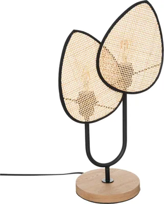 Immagine prodotto di Lampada decorativa in rattan OLME, intrecciata, altezza 44 cm