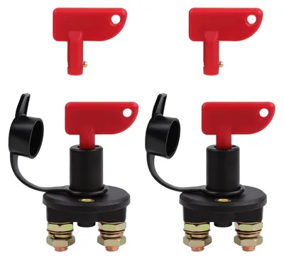 Obrázek produktu pro 2-žádlový izolátor autobaterie, 12 V/24 V, oddělovací spínač