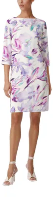 Imagen del producto de Comma, vestido de mujer, código 60.2.61.20.200.2132124, color blanco (01C4), talla 38