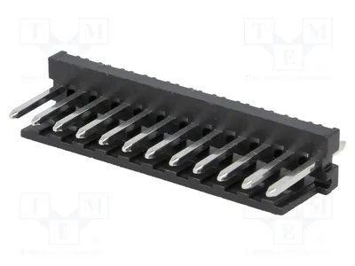 Produktbild von 1x Buchse Leitung-Platte 3,96mm PIN: 12 THT männlich   MTSS156-12-C CE156-Steckver