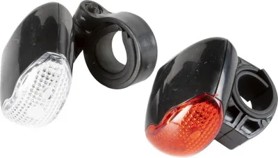 Productafbeelding van On Bike Paar Fietsverlichting Voor En Achter, 3 LED's