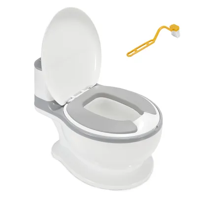 Image de Jopassy Pot pour enfants Toilettes pour enfants avec réservoir amovible, pot pour bébé, entraîneur de toilette pour bébés et jeunes enfants avec couvercle et son