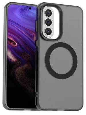 Produktbild von Handyhülle für Galaxy A57 5G, Techsuit CandyCase MagSafe, Schwarz