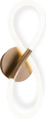 Zdjęcie produktu dla Kinkiet LED BALBO złoty 14W Odcienie bieli 1400lm metal wym:40x16,5x16,5cm IP20 Zuma Line