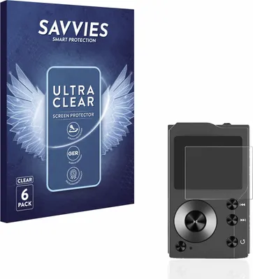 Produktbild von 6x Für Surfans F20 Schutzfolie Savvies Displayschutz Display Schutz Folie Klar Transparent