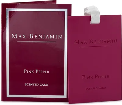 Zdjęcie produktu dla Luksusowa Karta Zapachowa Pink Pepper Max Benjamin