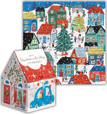 Obrázok produktu pre Vianoce na dedine 500 dielikov puzzle domu