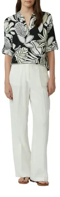 Produktbild von s.Oliver 2165744.99A0.38, Bluse, Erwachsener, Weiblich, Schwarz, 3/4 Ärmel, Regular fit