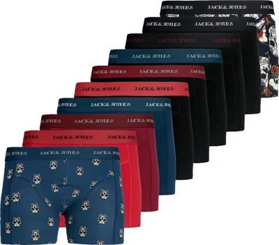 Produktbild von Jack & Jones 12283398_7823_1209752_L, Unterhosen, Kofferraum, Erwachsener, Männlich, Blau, Titan