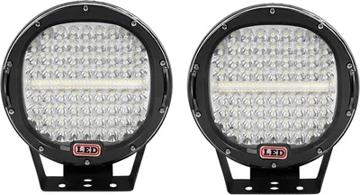 Zdjęcie produktu dla Światła robocze LED, jasność 294 W, wodoodporność IP67, 2 sztuki czarne