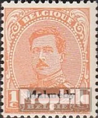 Produktbild von Briefmarken Belgische Post Malmedy 1920 Mi 1 postfrisch Albert I.