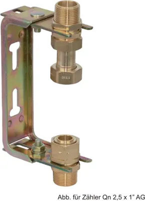 Produktbild von Js Wz-Einbaubuegel, Steigr.,M.vsb Verst.,Qn 2,5, 3/4"X3/4",Verzinkt