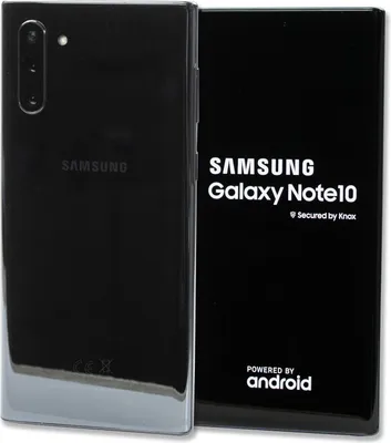 Produktbild von Samsung Galaxy Note 10 256 GB Dual-Sim Aura Black Akzeptabel