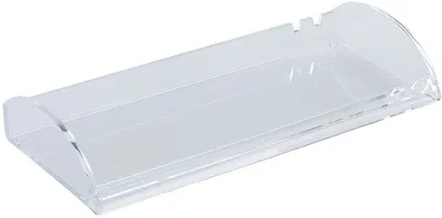 Produktbild von Stiftablage Acryl 220x95x35mm glasklar Packung mit 12 Stück