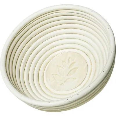 Produktbild von Gärkorb rund, Holzboden, Höhe: 75 mm, ø: 200 mm,  Ranke