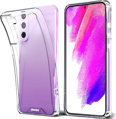 Produktbild von Hülle für Samsung Galaxy S21 FE 5G, transparente Silikonrückseite, SM-G990