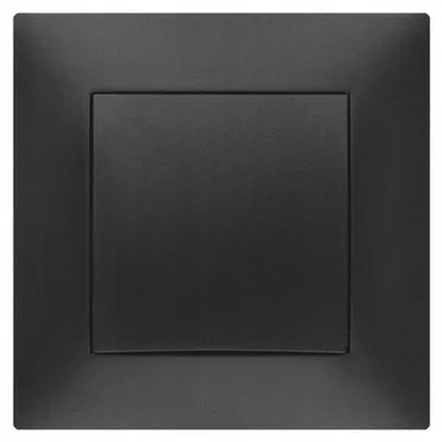 Image de Interrupteur simple électrique CARLA unipolaire s/v 1710-09 noir EPN