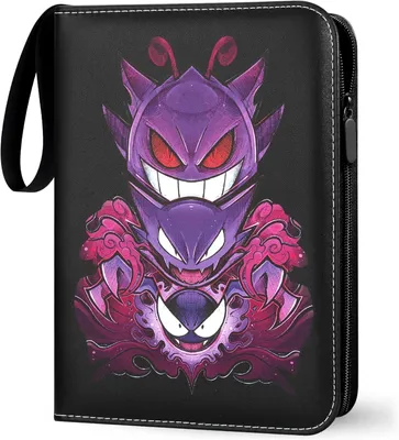 Produktbild von Pokémon Sammelkarten Album, Karten Sammelalbum, 50 Seiten 400 Sammelalbum Karten Kapazität, Tragbarer Wasserdichter Sammelalbum, Mit Reißverschluss