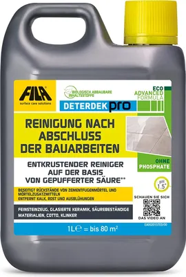 Produktbild von FILA DETERDEK PRO Saures Reinigungskonzentrat 1l