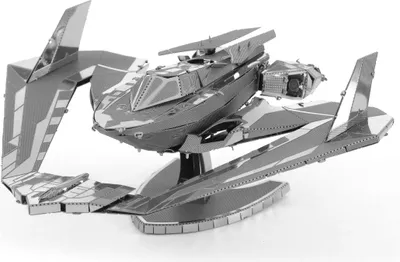 Productafbeelding van Metal Earth Batwing, Aerostat model, Bouwspeelset, Batwing, Geschikt voor elk geslacht, Metaal, Batman vs Superman