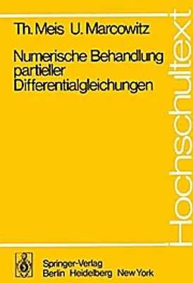 Obrázek produktu pro Numerische Behandlung partieller Differentialgleichungen