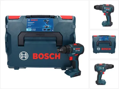 Produktbild von Bosch GSR 18V-55 Professional, Handbohrmaschine, Ohne Schlüssel, Schwarz, Blau, 1,3 cm, 1800 RPM, 1,5 mm