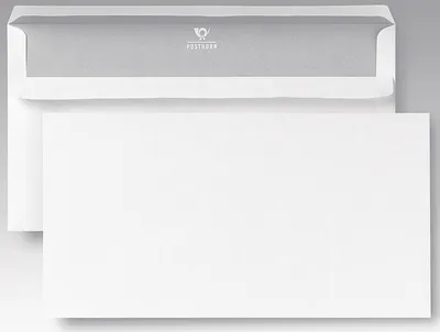 Produktbild von POSTHORN Briefumschlag 01239144 125x235mm sk 80g ws 1000 St./Pack.